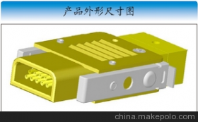 【《XALC》近期廠家現貨熱銷J24D-26ZKW矩形連接器★以質量求生存】價格,廠家,圖片,連接器,西安驪創電子科技-